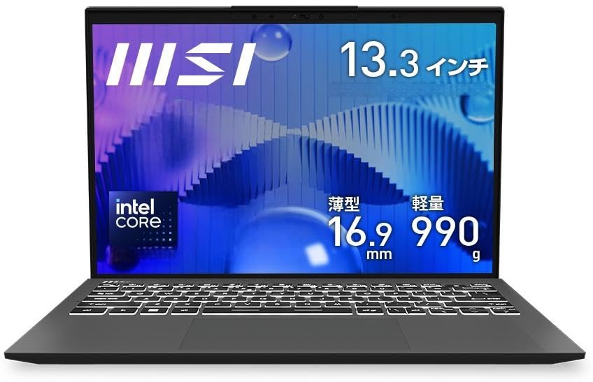 Amazon.co.jp: MSI ビジネスノートPC Prestige 13 AI Evo 32GB 256GB